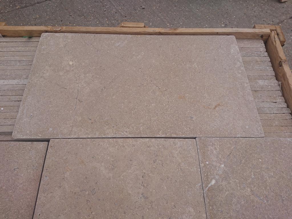 Limestone flooring
